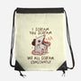 We All Scream Constantly-None-Drawstring-Bag-koalastudio