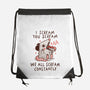We All Scream Constantly-None-Drawstring-Bag-koalastudio