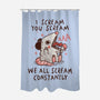 We All Scream Constantly-None-Polyester-Shower Curtain-koalastudio