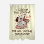 We All Scream Constantly-None-Polyester-Shower Curtain-koalastudio