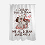 We All Scream Constantly-None-Polyester-Shower Curtain-koalastudio