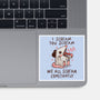 We All Scream Constantly-None-Glossy-Sticker-koalastudio