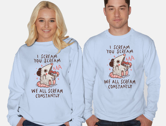 We All Scream Constantly
