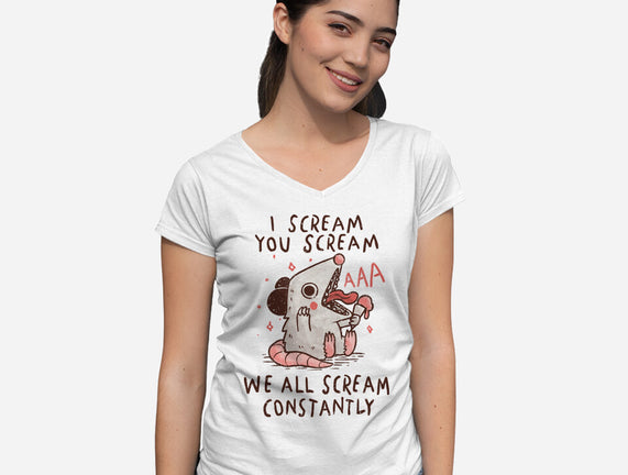 We All Scream Constantly