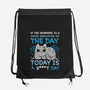 Good Indicator Of The Day-None-Drawstring-Bag-Vallina84