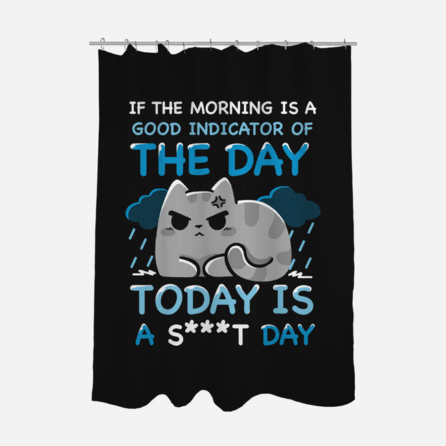 Good Indicator Of The Day-None-Polyester-Shower Curtain-Vallina84