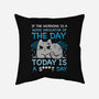 Good Indicator Of The Day-None-Removable Cover w Insert-Throw Pillow-Vallina84