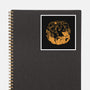Sun And Moon Golden Wolves-None-Glossy-Sticker-TechraNova