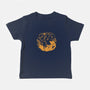 Sun And Moon Golden Wolves-Baby-Basic-Tee-TechraNova
