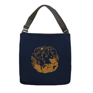 Sun And Moon Golden Wolves