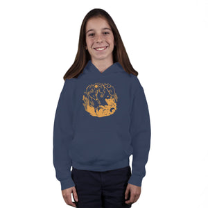 Sun And Moon Golden Wolves