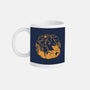 Sun And Moon Golden Wolves-None-Mug-Drinkware-TechraNova