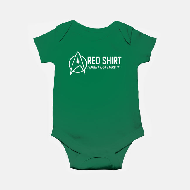Red Shirt-Baby-Basic-Onesie-fanfabio