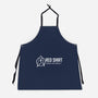 Red Shirt-Unisex-Kitchen-Apron-fanfabio