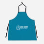Red Shirt-Unisex-Kitchen-Apron-fanfabio