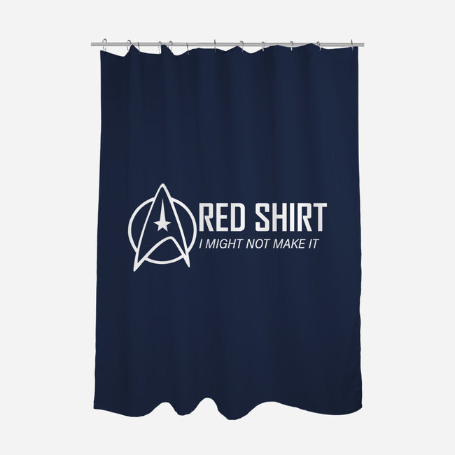 Red Shirt-None-Polyester-Shower Curtain-fanfabio