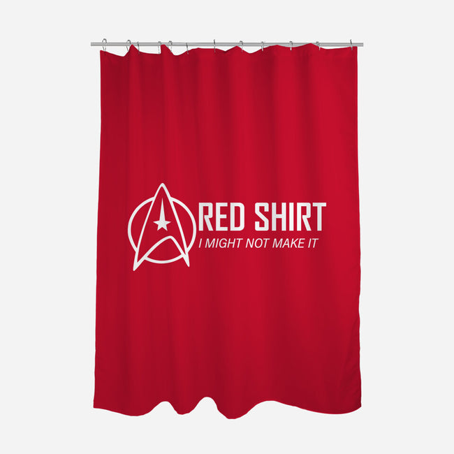 Red Shirt-None-Polyester-Shower Curtain-fanfabio