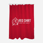 Red Shirt-None-Polyester-Shower Curtain-fanfabio
