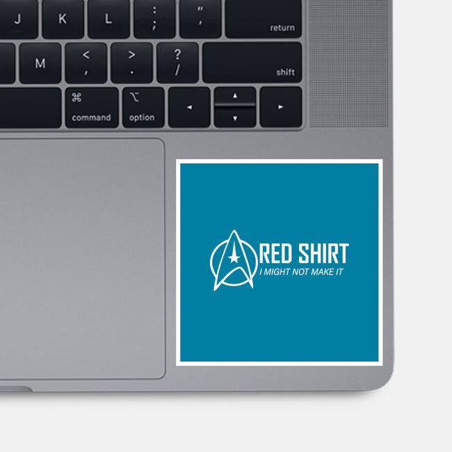 Red Shirt-None-Glossy-Sticker-fanfabio