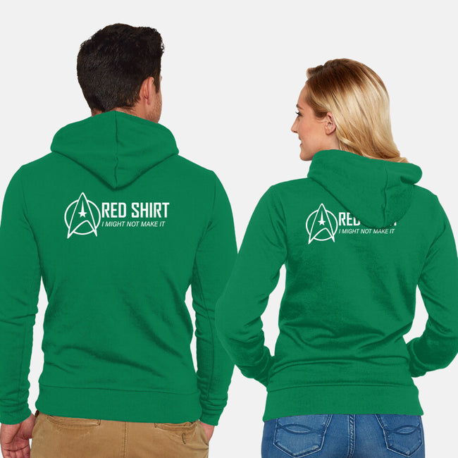 Red Shirt-Unisex-Zip-Up-Sweatshirt-fanfabio