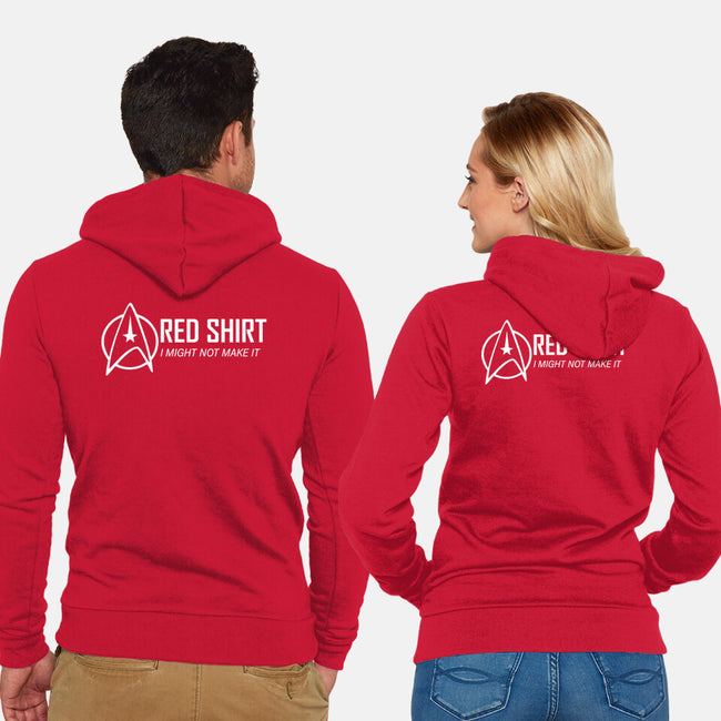 Red Shirt-Unisex-Zip-Up-Sweatshirt-fanfabio