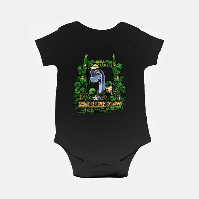 Veggiesaurian Garden-Baby-Basic-Onesie-PrimePremne