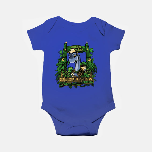 Veggiesaurian Garden-Baby-Basic-Onesie-PrimePremne