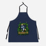 Veggiesaurian Garden-Unisex-Kitchen-Apron-PrimePremne