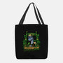 Veggiesaurian Garden-None-Basic Tote-Bag-PrimePremne