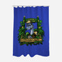 Veggiesaurian Garden-None-Polyester-Shower Curtain-PrimePremne