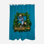 Veggiesaurian Garden-None-Polyester-Shower Curtain-PrimePremne