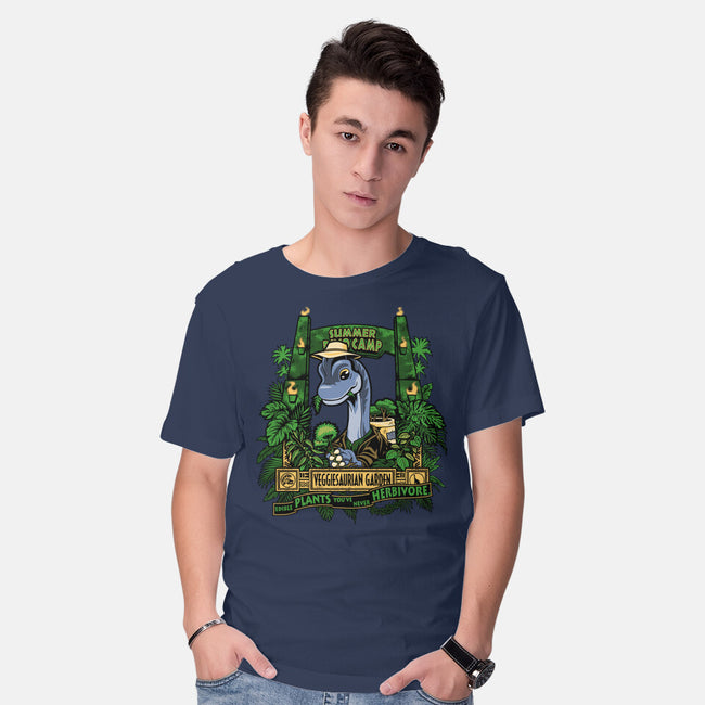 Veggiesaurian Garden-Mens-Basic-Tee-PrimePremne