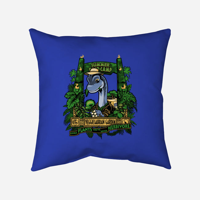 Veggiesaurian Garden-None-Removable Cover w Insert-Throw Pillow-PrimePremne