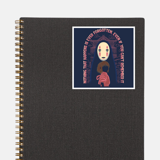Nothing Is Forgotten-None-Glossy-Sticker-rmatix