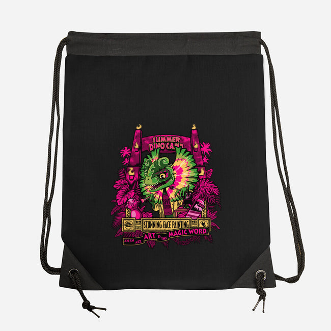 Stunning Face Painting-None-Drawstring-Bag-PrimePremne