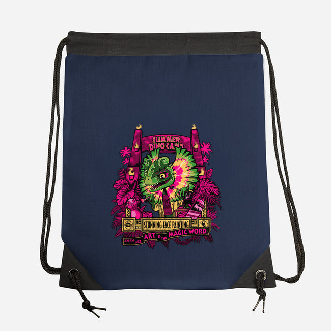 Stunning Face Painting-None-Drawstring-Bag-PrimePremne