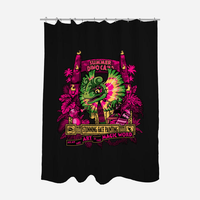 Stunning Face Painting-None-Polyester-Shower Curtain-PrimePremne