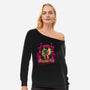 Stunning Face Painting-Womens-Off Shoulder-Sweatshirt-PrimePremne