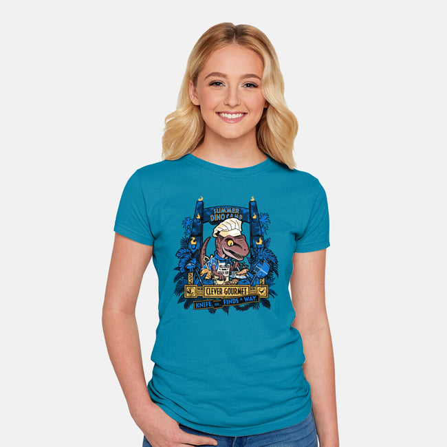 Clever Gourmet-Womens-Fitted-Tee-PrimePremne