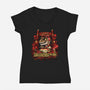 Rextreme Karting-Womens-V-Neck-Tee-PrimePremne