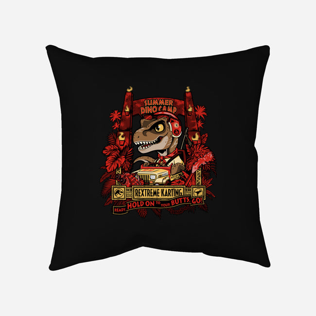 Rextreme Karting-None-Removable Cover w Insert-Throw Pillow-PrimePremne