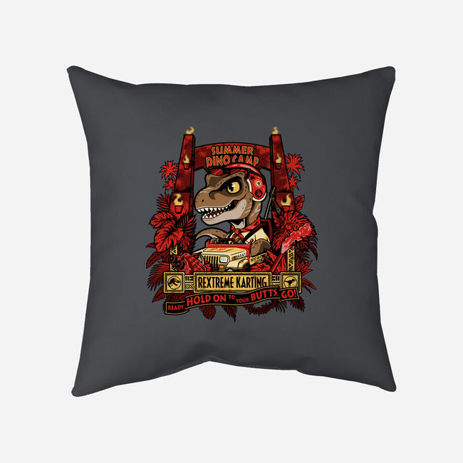 Rextreme Karting-None-Removable Cover w Insert-Throw Pillow-PrimePremne