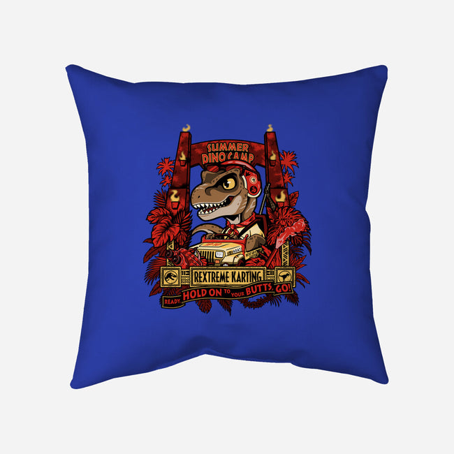 Rextreme Karting-None-Removable Cover w Insert-Throw Pillow-PrimePremne