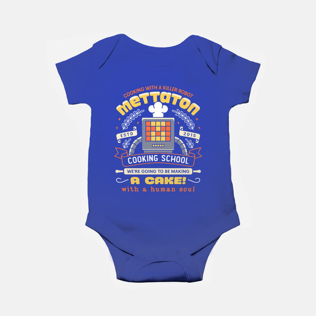 Mettaton Cooking School Crest-Baby-Basic-Onesie-LAGELANTEE