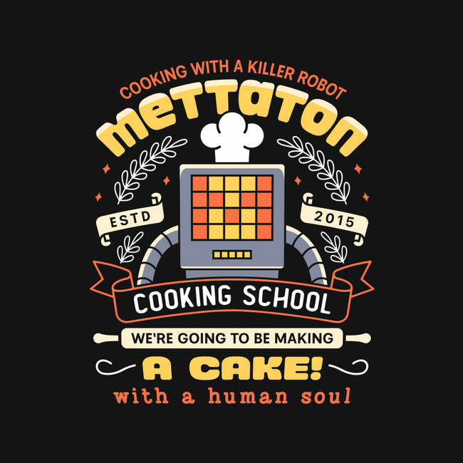Mettaton Cooking School Crest-Womens-Fitted-Tee-LAGELANTEE