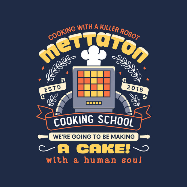 Mettaton Cooking School Crest-Womens-Fitted-Tee-LAGELANTEE