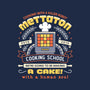 Mettaton Cooking School Crest-Womens-Fitted-Tee-LAGELANTEE