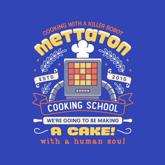 Mettaton Cooking School Crest-Womens-Fitted-Tee-LAGELANTEE