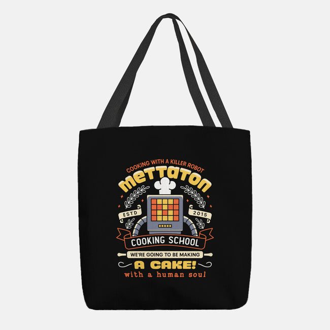 Mettaton Cooking School Crest-None-Basic Tote-Bag-LAGELANTEE