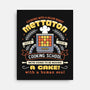 Mettaton Cooking School Crest-None-Stretched-Canvas-LAGELANTEE